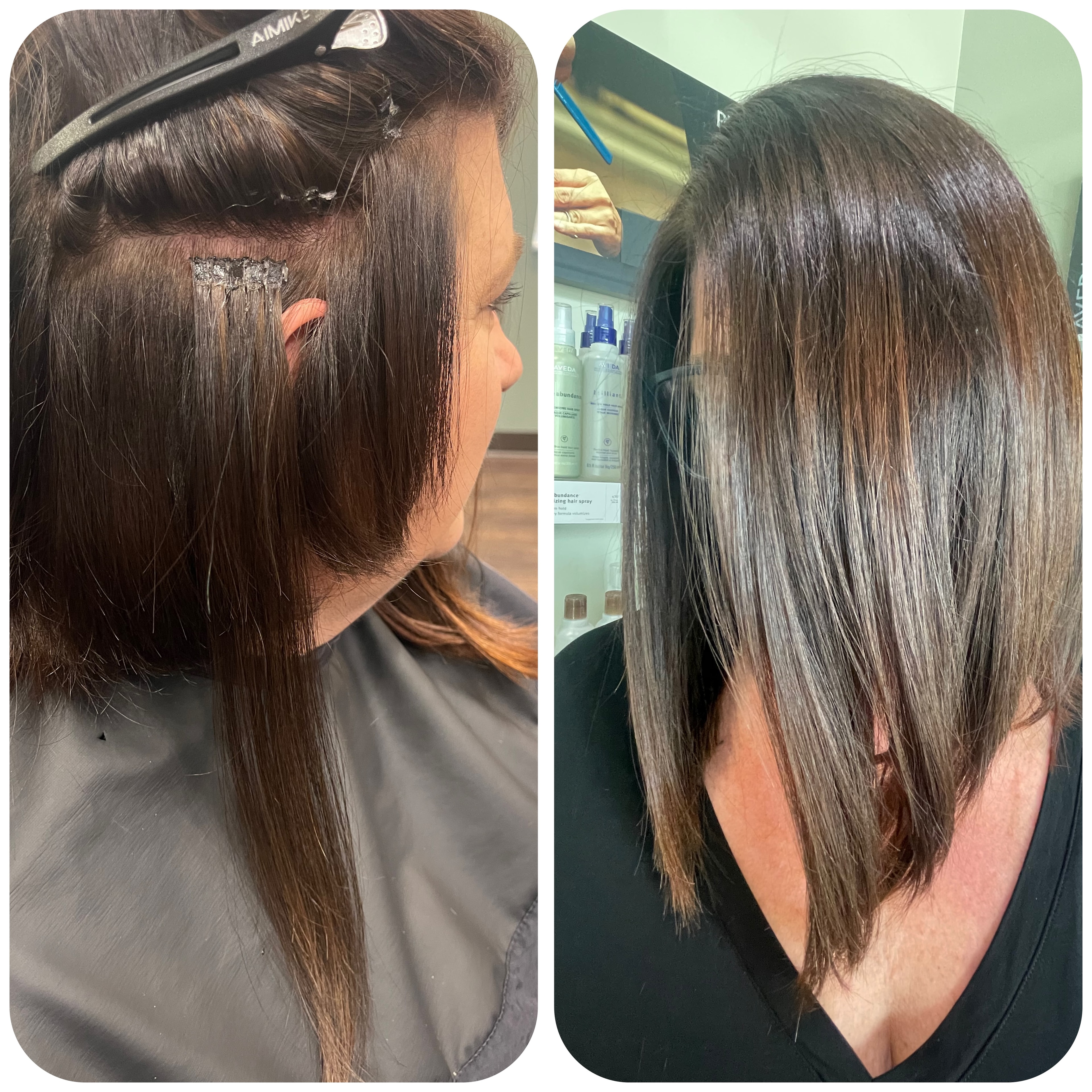 Before & after — Hairdreams Nano